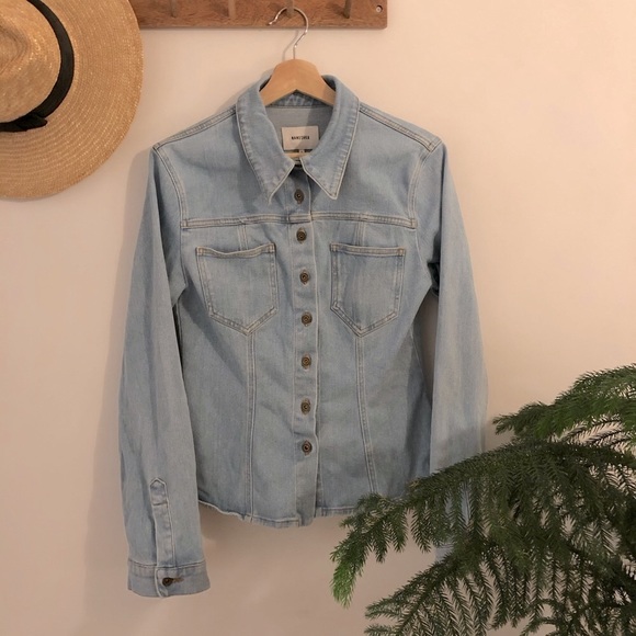 Nanushka S denim shirt jacket - Picture 4 of 7